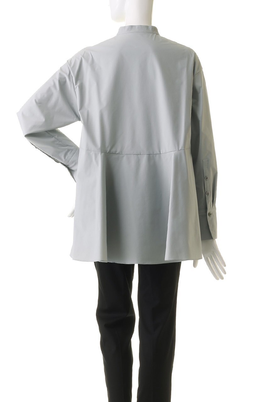 【ル フィル/LE PHIL】のSOLOTEXペプラムブラウス 人気、トレンドファッション・服の通販 founy(ファニー) 　ファッション　Fashion　レディースファッション　WOMEN　トップス・カットソー　Tops/Tshirt　シャツ/ブラウス　Shirts/Blouses　シンプル　Simple　ストレッチ　Stretch　スリーブ　Sleeve　タフタ　Taffeta　ドレープ　Drape　フェミニン　Feminine　ペプラム　Peplum　ロング　Long　other-4|ID: prp329100003117422 ipo3291000000031418847