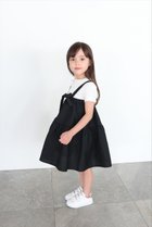 【アミカ/AMICA / KIDS】の【BABY&KIDS】クチュールドレス ブルー(6Y-11Y) 6Y-11Y 人気、トレンドファッション・服の通販 founy(ファニー) ファッション Fashion キッズファッション Fashion for Kids ワンピース Dresses おすすめ Recommended / Our Picks サスペンダー Suspenders, Braces ドレス Dress, One-Piece 人気 Popular, Best Seller 定番 Standard, Basic Item thumbnail ブラック(7M-7Y)|ID: prp329100003117515 ipo3291000000036237075