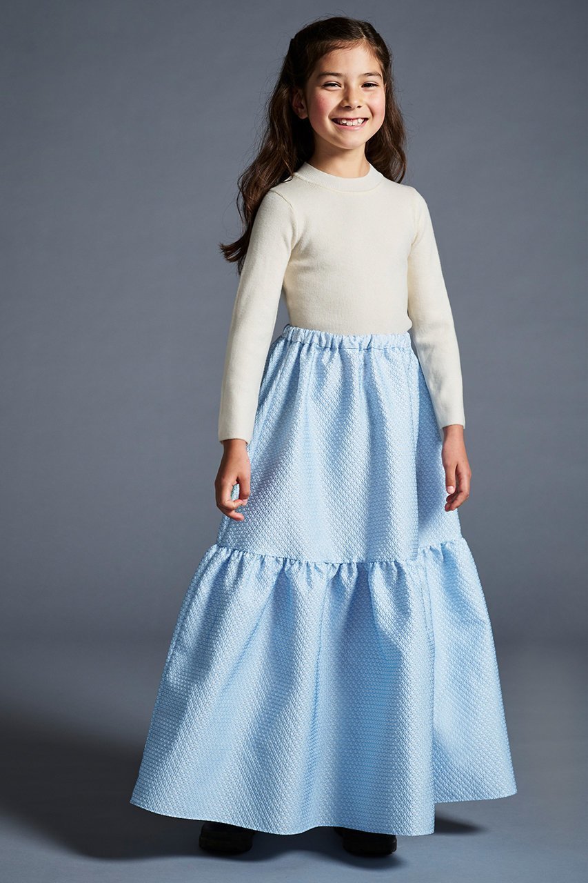 【アミカ/AMICA / KIDS】の【BABY&KIDS】クチュールドレス ブルー(6Y-11Y) 6Y-11Y 人気、トレンドファッション・服の通販 founy(ファニー) 　ファッション　Fashion　キッズファッション　Fashion for Kids　ワンピース　Dresses　おすすめ　Recommended / Our Picks　サスペンダー　Suspenders, Braces　ドレス　Dress, One-Piece　人気　Popular, Best Seller　定番　Standard, Basic Item　other-5|ID: prp329100003117515 ipo3291000000036237086