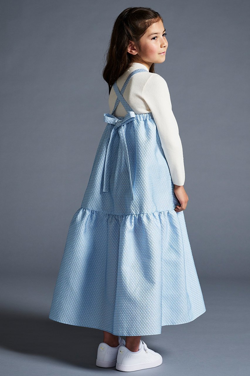 【アミカ/AMICA / KIDS】の【BABY&KIDS】クチュールドレス ブルー(6Y-11Y) 6Y-11Y 人気、トレンドファッション・服の通販 founy(ファニー) 　ファッション　Fashion　キッズファッション　Fashion for Kids　ワンピース　Dresses　おすすめ　Recommended / Our Picks　サスペンダー　Suspenders, Braces　ドレス　Dress, One-Piece　人気　Popular, Best Seller　定番　Standard, Basic Item　other-6|ID: prp329100003117515 ipo3291000000036237088