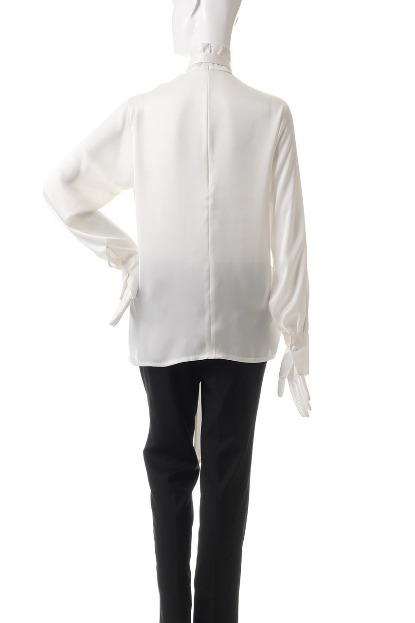 【チノ/CINOH】のBLACK FORMAL ボウタイブラウス 人気、トレンドファッション・服の通販 founy(ファニー) 　ファッション　Fashion　レディースファッション　Fashion for Women　トップス・カットソー　Cut & Sew Tops　シャツ・ブラウス・オフィスカジュアル　Elegant Blouses & Button-Ups　エレガント 上品　Elegant　スリーブ　Sleeve, Long Sleeve / Short Sleeve　ドレープ　Drape, Draping Fabric　マニッシュ　Mannish, Boyish　ロング　Long, Long-Length　other-4|ID: prp329100003117538 ipo3291000000032887323