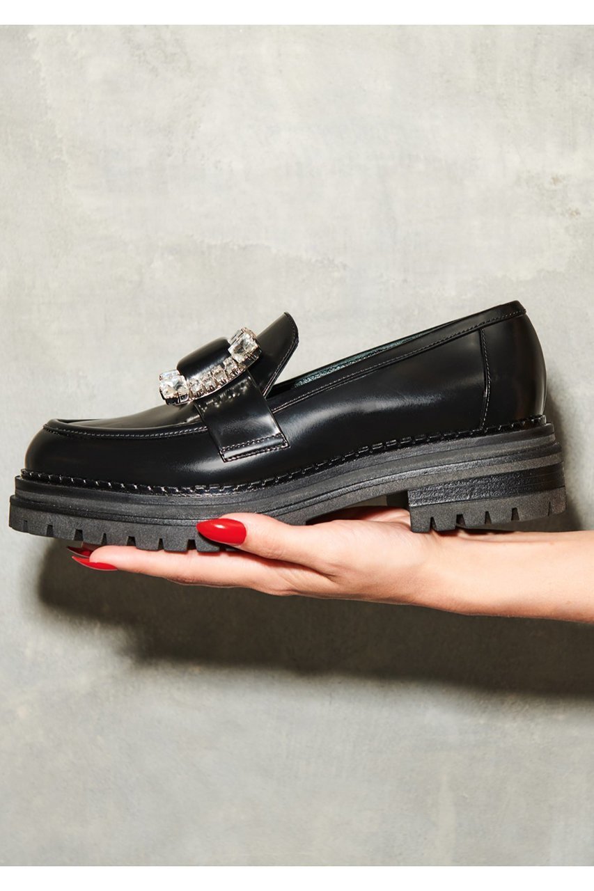 【セルジオ ロッシ/SERGIO ROSSI】のsrPRINCE クリスタルバックルローファー 人気、トレンドファッション・服の通販 founy(ファニー) ファッション Fashion レディースファッション Fashion for Women バッグ Bags クリスタル Crystal, Swarovski シューズ Shoes, Footwear デニム Denim, Jeans Material フラット Flat, Flat Shoes モダン Modern, Contemporary other-2|ID: prp329100003120625 ipo3291000000035558298