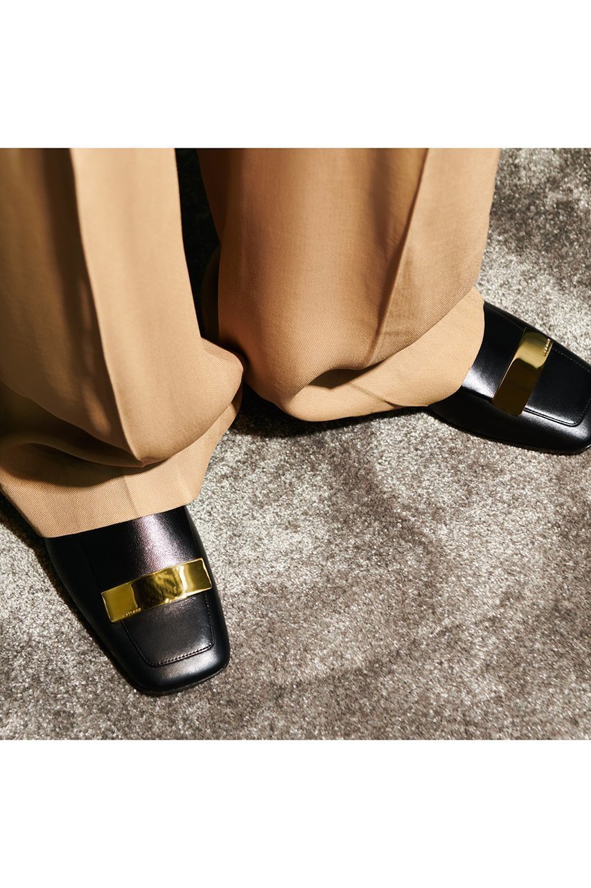 【セルジオ ロッシ/SERGIO ROSSI】のsr1 2wayスリッパ 人気、トレンドファッション・服の通販 founy(ファニー) 　ファッション　Fashion　レディースファッション　WOMEN　コレクション　Collection　シューズ　Shoes　スリッパ　Slipper　スリッポン　Slip-Ons　フラット　Flat　プレート　Plate　メタル　Metal　人気　Popularity　other-2|ID: prp329100003120632 ipo3291000000031405839