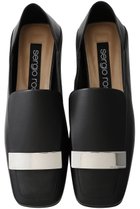 【セルジオ ロッシ/SERGIO ROSSI】のsr1 2wayスリッパ 人気、トレンドファッション・服の通販 founy(ファニー) ファッション Fashion レディースファッション Fashion for Women コレクション Collection, Seasonal Line シューズ Shoes, Footwear スリッパ Slippers, Room Shoes スリッポン Slip-On, Loafer フラット Flat, Flat Shoes プレート Plate, Dish メタル Metal, Metal Parts 人気 Popular, Best Seller thumbnail ブラック/シルバープレート|ID: prp329100003120632 ipo3291000000036081676