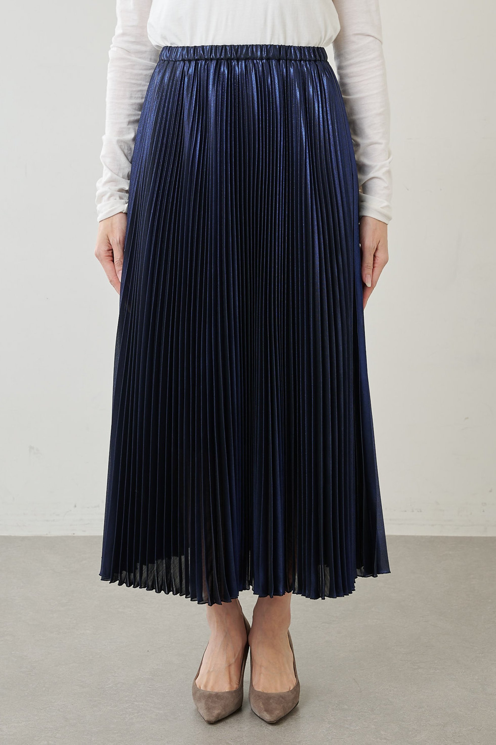ウィムガゼット/Whim Gazette】のラメプリーツスカート | 人気