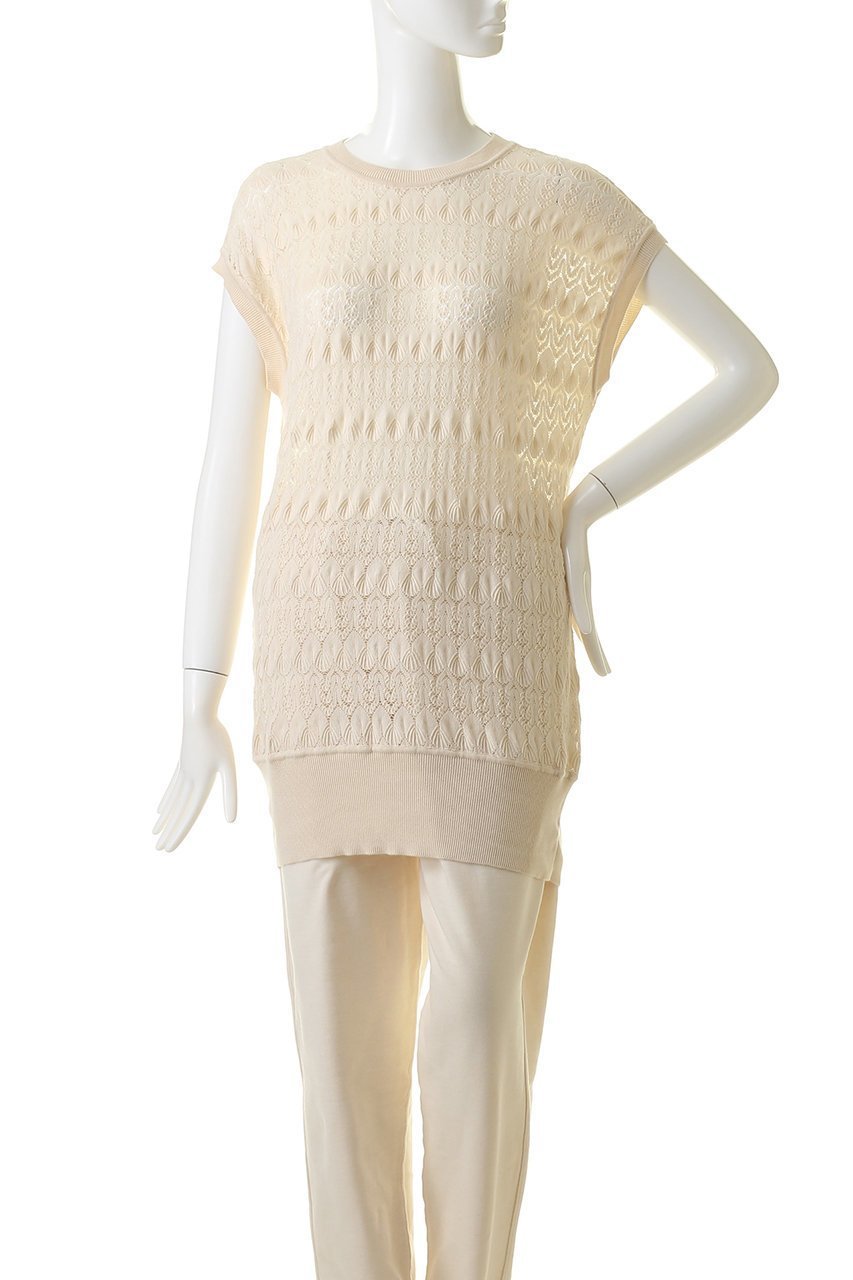 【プリスティン/PRISTINE】のバルファスベスト 人気、トレンドファッション・服の通販 founy(ファニー) ファッション Fashion レディースファッション Fashion for Women トップス・カットソー Cut & Sew Tops ニット Knit Tops & Sweaters ベスト&ジレ / 重ね着スタイル Vests & Gilets カジュアルプルオーバー・ニットトップス Pullovers & Knit Tops / Casual Pullovers キャミ Camisole, Cami Top タンク Tank Top, Sleeveless Top フェミニン Feminine, Girly ベスト Vest, Waistcoat エレガント 上品 Elegant 春 Spring 透かし Cut-Out, Lacework other-2|ID: prp329100003122995 ipo3291000000036760200