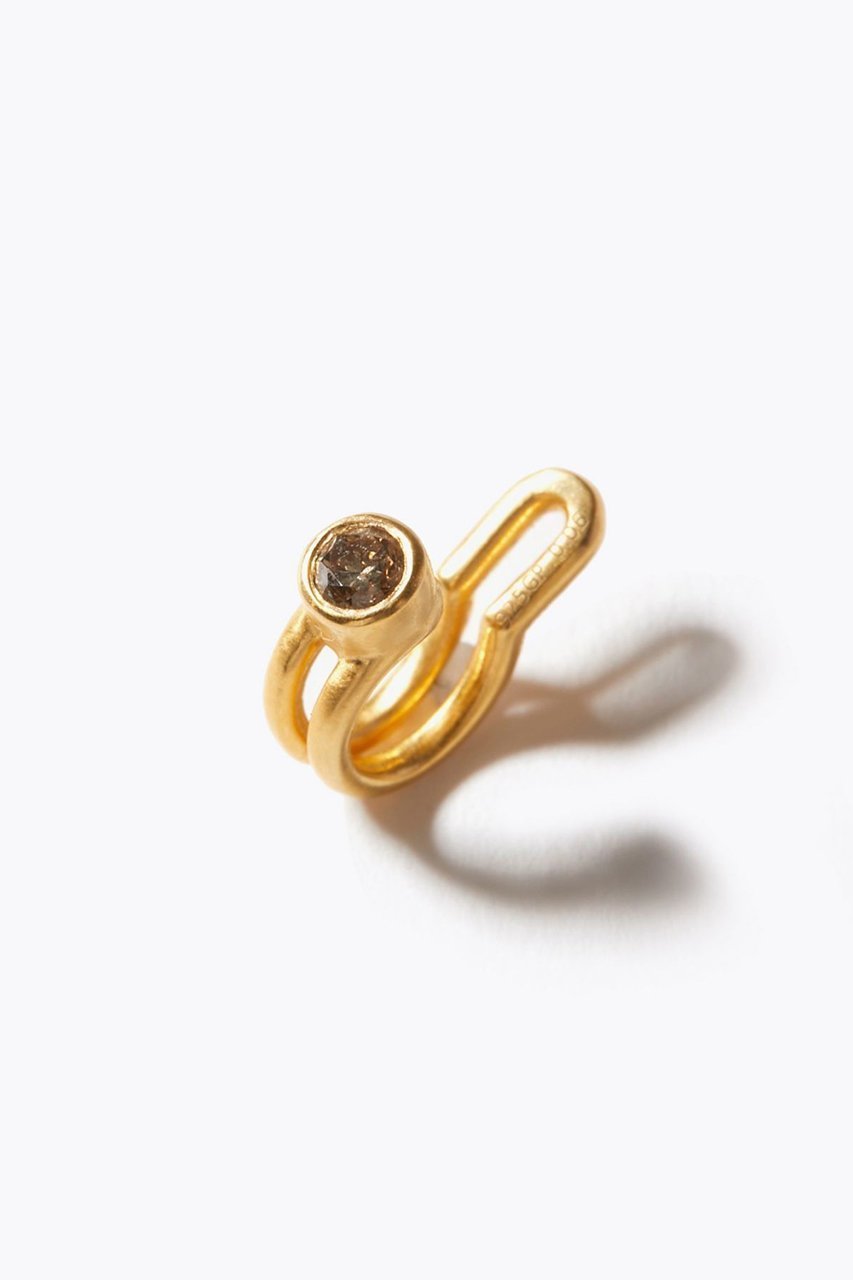 【アルティーダ ウード/ARTIDA OUD】のbasic ブラウンダイヤモンド トラゲス イヤーカフ(片耳用) 人気、トレンドファッション・服の通販 founy(ファニー) ファッション Fashion レディースファッション Fashion for Women ジュエリー Jewelry ファッションリング Fashion Rings イヤリング・フープ・ドロップタイプ Hoop, Drop & Clip Earrings イヤリング Earrings イヤーカフ Ear Cuffs ダイヤモンド Diamond, Brilliant Cut ベーシック Basic, Essential 片耳 One-Ear, Single Earring other-4|ID: prp329100003123045 ipo3291000000035945225