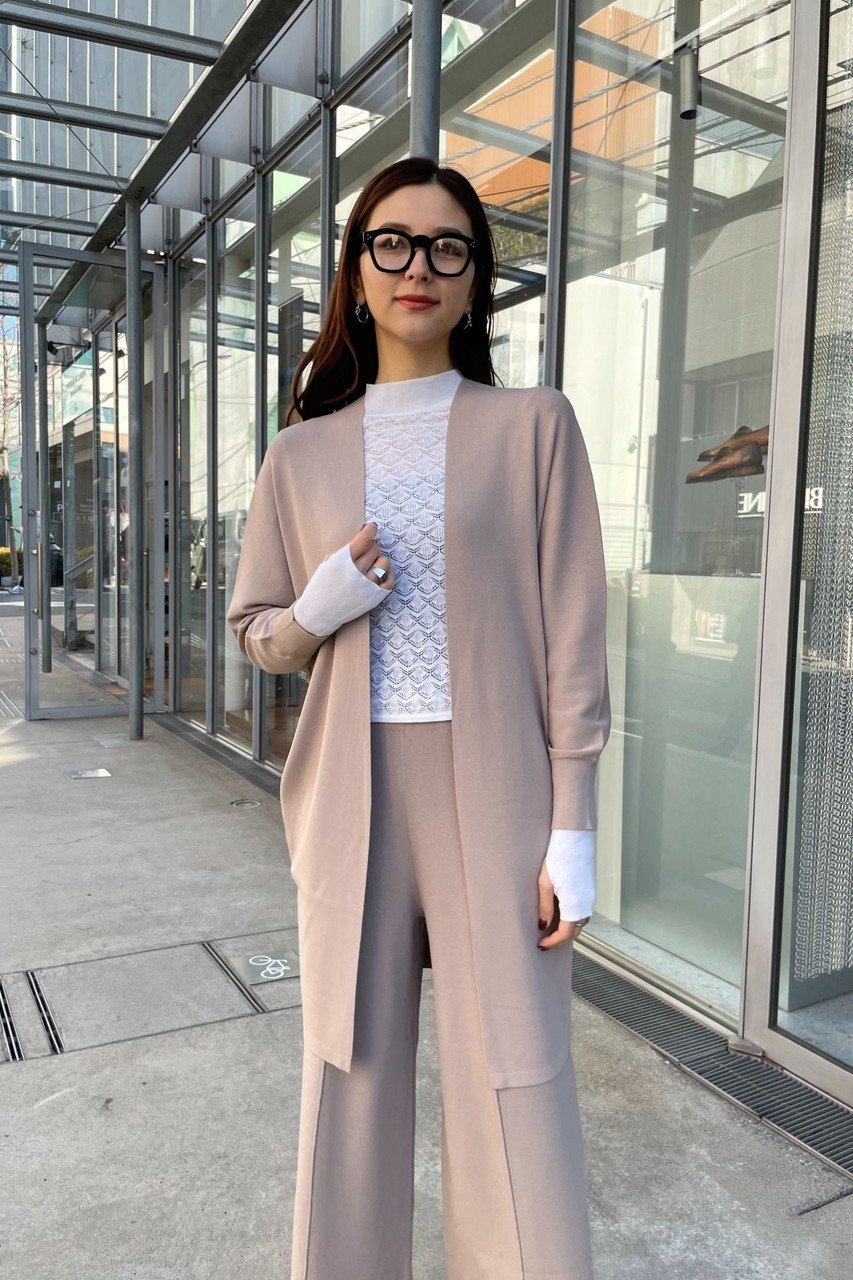 【スリー ドッツ/three dots】のニットアウター ベルトつきドルマントッパー 人気、トレンドファッション・服の通販 founy(ファニー) 　ファッション　Fashion　レディースファッション　Fashion for Women　トップス・カットソー　Cut & Sew Tops　ニット　Knit Tops & Sweaters　カーディガン・羽織り　Layered Style Cardigans　ベルト&ウエストマーク　Belts & Waist Accessories　カーディガン　Cardigan, Knitwear　トレンド　Trend, Trending Now　ドレープ　Drape, Draping Fabric　ロング　Long, Long-Length　other-8|ID: prp329100003125531 ipo3291000000032923429