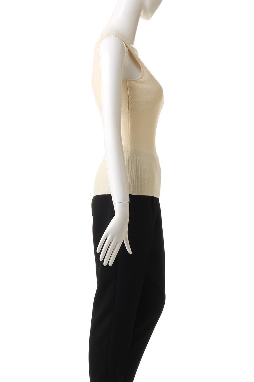 【クラネ/CLANE】のSQUARE TANK KNIT TOPS ニット 人気、トレンドファッション・服の通販 founy(ファニー) 　ファッション　Fashion　レディースファッション　Fashion for Women　トップス・カットソー　Cut & Sew Tops　ニット　Knit Tops & Sweaters　カジュアルプルオーバー・ニットトップス　Pullovers & Knit Tops / Casual Pullovers　インナー　Innerwear　シンプル　Simple, Minimal　スクエア　Square, Square Shape　ストレッチ　Stretch, Stretchy Fabric　タンク　Tank Top, Sleeveless Top　フロント　Front, Front Design　エレガント 上品　Elegant　other-3|ID: prp329100003129244 ipo3291000000036616297