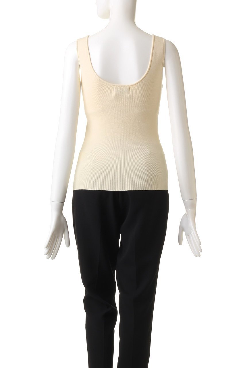 【クラネ/CLANE】のSQUARE TANK KNIT TOPS ニット 人気、トレンドファッション・服の通販 founy(ファニー) 　ファッション　Fashion　レディースファッション　Fashion for Women　トップス・カットソー　Cut & Sew Tops　ニット　Knit Tops & Sweaters　カジュアルプルオーバー・ニットトップス　Pullovers & Knit Tops / Casual Pullovers　インナー　Innerwear　シンプル　Simple, Minimal　スクエア　Square, Square Shape　ストレッチ　Stretch, Stretchy Fabric　タンク　Tank Top, Sleeveless Top　フロント　Front, Front Design　エレガント 上品　Elegant　other-4|ID: prp329100003129244 ipo3291000000036616299