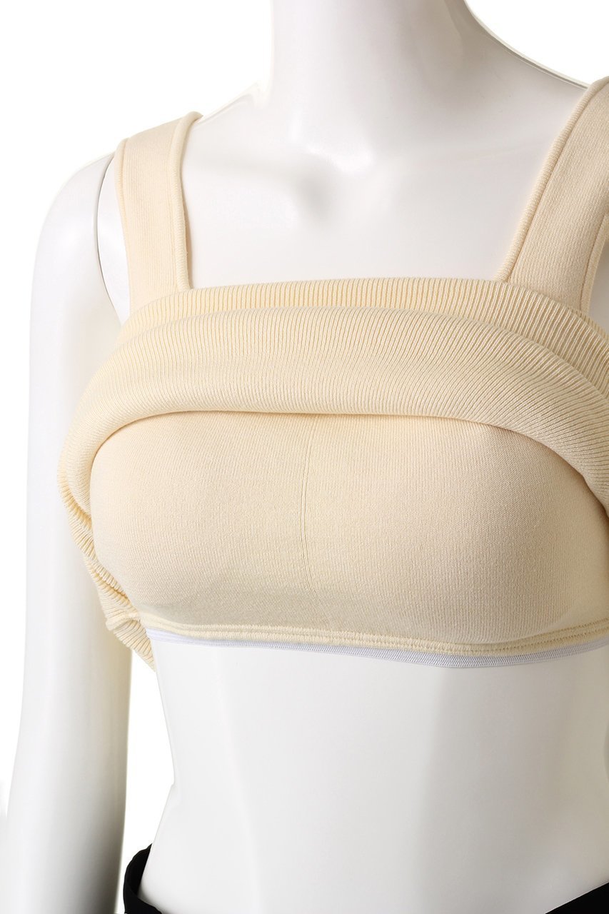 【クラネ/CLANE】のSQUARE TANK KNIT TOPS ニット 人気、トレンドファッション・服の通販 founy(ファニー) 　ファッション　Fashion　レディースファッション　Fashion for Women　トップス・カットソー　Cut & Sew Tops　ニット　Knit Tops & Sweaters　カジュアルプルオーバー・ニットトップス　Pullovers & Knit Tops / Casual Pullovers　インナー　Innerwear　シンプル　Simple, Minimal　スクエア　Square, Square Shape　ストレッチ　Stretch, Stretchy Fabric　タンク　Tank Top, Sleeveless Top　フロント　Front, Front Design　エレガント 上品　Elegant　other-6|ID: prp329100003129244 ipo3291000000036616303