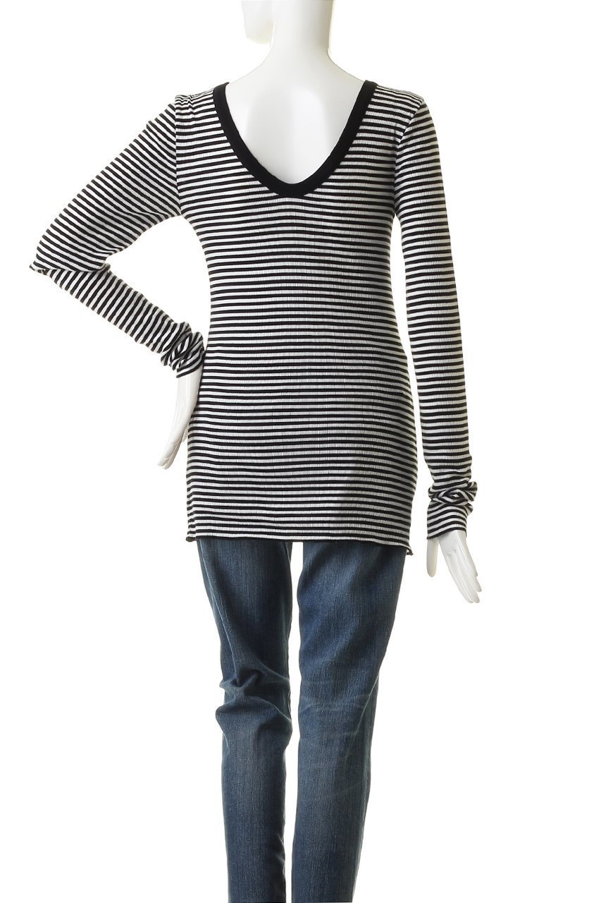 【ウィムガゼット/Whim Gazette】のVバッグシャンテレコカットソー 人気、トレンドファッション・服の通販 founy(ファニー) 　ファッション　Fashion　レディースファッション　Fashion for Women　トップス・カットソー　Cut & Sew Tops　シャツ・ブラウス・オフィスカジュアル　Elegant Blouses & Button-Ups　ロングTシャツ・Tシャツ　Longline T-Shirts & Tees　カットソー・ベーシックTシャツ　Cut-and-Sewn Tops / Stretch Tees & Basics　カットソー　Cut and Sewn Top　スリーブ　Sleeve, Long Sleeve / Short Sleeve　テレコ　Ribbed, Rib Stitch　フィット　Fit, Slim Fit　ロング　Long, Long-Length　長袖　Long Sleeve, Full Sleeve　other-4|ID: prp329100003129248 ipo3291000000032835593