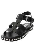 【スティーブマデン/STEVE MADDEN】のEL NINO-S スタッズベルトフラットサンダル 人気、トレンドファッション・服の通販 founy(ファニー) ファッション Fashion レディースファッション Fashion for Women ベルト&ウエストマーク Belts & Waist Accessories サンダル Sandals, Summer Shoes thumbnail ブラック|ID: prp329100003129269 ipo3291000000032772526