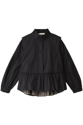 【マリリンムーン/MARILYN MOON】の2wayラッフルブルゾン 人気、トレンドファッション・服の通販 founy(ファニー) ファッション Fashion レディースファッション Fashion for Women アウター Coat / Outerwear Collection レディースジャケット・軽アウター Jackets ブルゾンジャケット・スポーティアウター Blouson Jackets ジャケット Jacket, Outerwear スタンド Stand Collar, Upright Stand スポーティ Sporty, Casual Athletic フリル Frill, Ruffle ブルゾン Blouson, Bomber Jacket ベスト Vest, Waistcoat ポケット Pocket, Pocket Detail 人気 Popular, Best Seller |ID:prp329100003131293