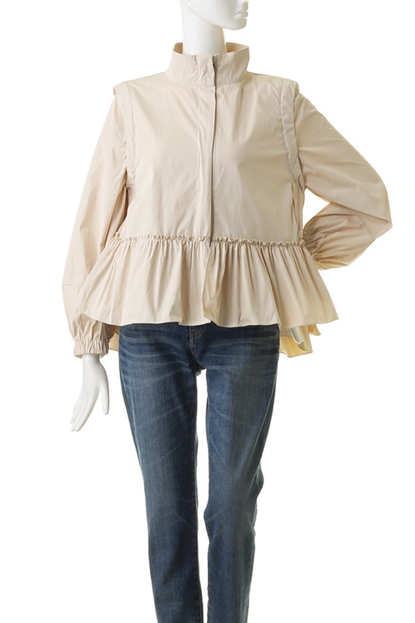 【マリリンムーン/MARILYN MOON】の2wayラッフルブルゾン 人気、トレンドファッション・服の通販 founy(ファニー) ファッション Fashion レディースファッション Fashion for Women アウター Coat / Outerwear Collection レディースジャケット・軽アウター Jackets ブルゾンジャケット・スポーティアウター Blouson Jackets ジャケット Jacket, Outerwear スタンド Stand Collar, Upright Stand スポーティ Sporty, Casual Athletic フリル Frill, Ruffle ブルゾン Blouson, Bomber Jacket ベスト Vest, Waistcoat ポケット Pocket, Pocket Detail 人気 Popular, Best Seller other-2|ID: prp329100003131293 ipo3291000000036460541