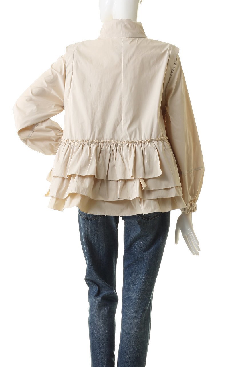 【マリリンムーン/MARILYN MOON】の2wayラッフルブルゾン 人気、トレンドファッション・服の通販 founy(ファニー) ファッション Fashion レディースファッション Fashion for Women アウター Coat / Outerwear Collection レディースジャケット・軽アウター Jackets ブルゾンジャケット・スポーティアウター Blouson Jackets ジャケット Jacket, Outerwear スタンド Stand Collar, Upright Stand スポーティ Sporty, Casual Athletic フリル Frill, Ruffle ブルゾン Blouson, Bomber Jacket ベスト Vest, Waistcoat ポケット Pocket, Pocket Detail 人気 Popular, Best Seller other-4|ID: prp329100003131293 ipo3291000000036460543