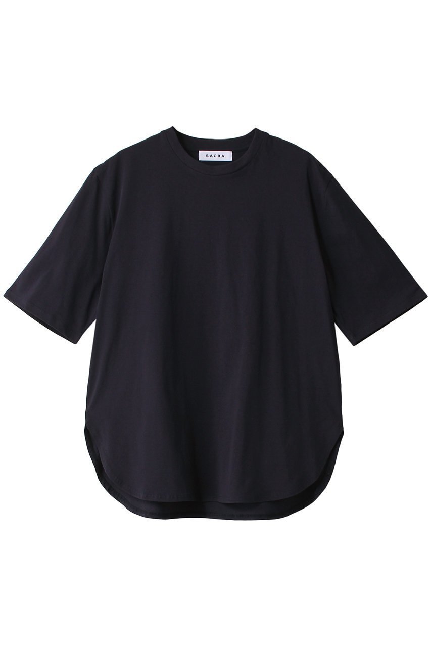 【サクラ/SACRA】のエクストラファインコットンTシャツ 人気、トレンドファッション・服の通販 founy(ファニー) 　ファッション　Fashion　レディースファッション　WOMEN　トップス・カットソー　Tops/Tshirt　シャツ/ブラウス　Shirts/Blouses　ロング / Tシャツ　T-Shirts　カットソー　Cut and Sewn　カットソー　Cut And Sew　ショート　Short　スリーブ　Sleeve　 other-1|ID: prp329100003131299 ipo3291000000028666466