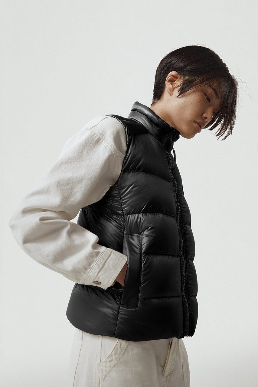 【カナダグース/CANADA GOOSE】の2237LB Cypress Vest Black Label サイプレス ベスト 人気、トレンドファッション・服の通販 founy(ファニー) 　ファッション　Fashion　レディースファッション　Fashion for Women　アウター　Coat / Outerwear Collection　トップス・カットソー　Cut & Sew Tops　ベスト&ジレ / 重ね着スタイル　Vests & Gilets　スポーツウェア　Functional & Stylish Sportswear　スポーツ アウター　Sports Outerwear / Running Jacket / Windbreaker　軽量　Lightweight, Ultra Light　スポーツ　Sports, Activewear　ダウン　Down, Puffer　ベスト　Vest, Waistcoat　ポケット　Pocket, Pocket Detail　リップ　Lip, Lip Motif　ロング　Long, Long-Length　冬　Winter / This Winter　旅行　Travel　other-4|ID: prp329100003131309 ipo3291000000035578422