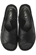 【エスメラルダ/Esmeralda】の【GAIMO】クロスベルトサンダル ブラック|ID: prp329100003131328 ipo3291000000035058622