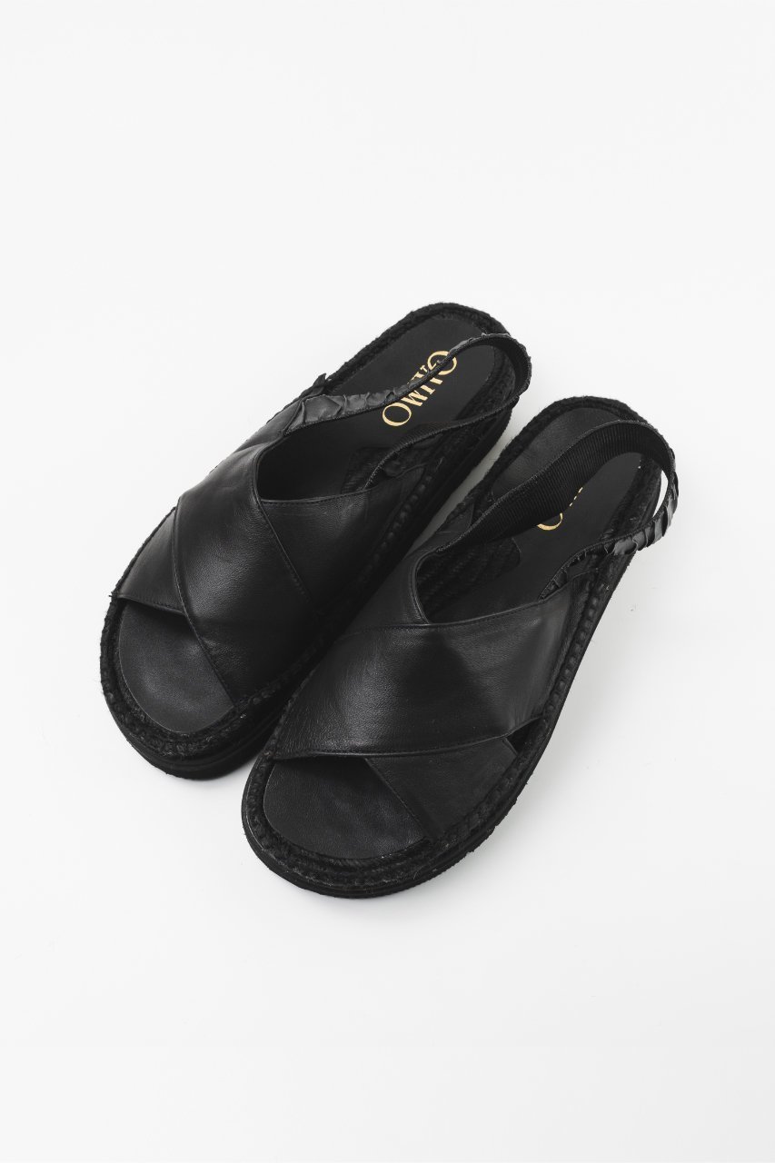 【エスメラルダ/Esmeralda】の【GAIMO】クロスベルトサンダル 人気、トレンドファッション・服の通販 founy(ファニー) 　ファッション　Fashion　レディースファッション　Fashion for Women　ベルト&ウエストマーク　Belts & Waist Accessories　サンダル　Sandals, Summer Shoes　シンプル　Simple, Minimal　ジュート　Jute, Natural Fiber　再入荷　Restock / Back in Stock　other-2|ID: prp329100003131328 ipo3291000000036869032