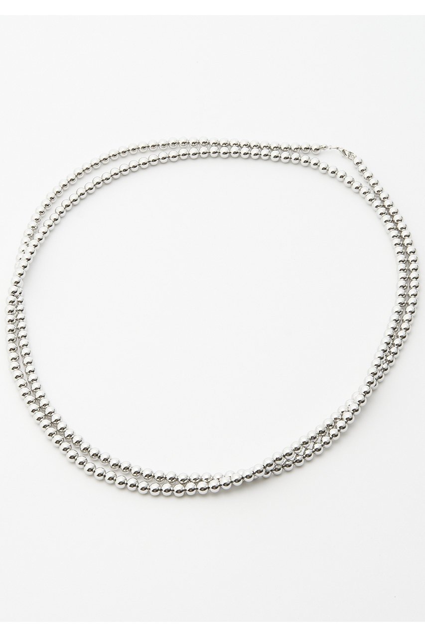 【ウィムガゼット/Whim Gazette】の【THE PAUSE】メタルボールロングネックレス 人気、トレンドファッション・服の通販 founy(ファニー) 　ファッション　Fashion　レディースファッション　Fashion for Women　ジュエリー　Jewelry　ネックレス　Necklaces & Pendants　シルバー　Silver, Metallic Silver　シンプル　Simple, Minimal　ネックレス　Necklace, Pendant Necklace　パーティ　Party, Party Style　ロング　Long, Long-Length　再入荷　Restock / Back in Stock　other-7|ID: prp329100003132950 ipo3291000000035553464
