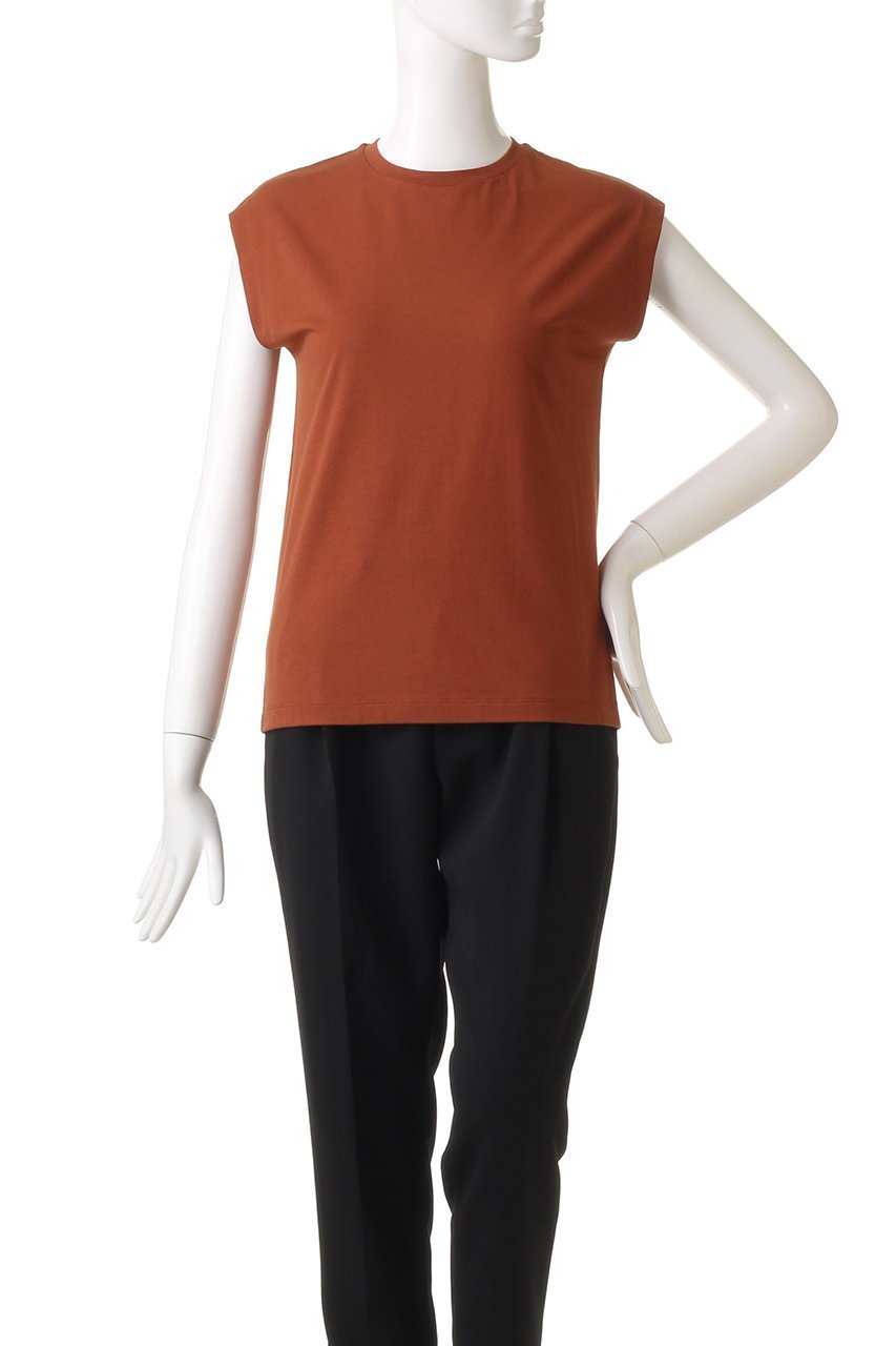 【イレーヴ/YLEVE】のオーガニックコットン バイオ ノースリーブ 人気、トレンドファッション・服の通販 founy(ファニー) 　ファッション　Fashion　レディースファッション　Fashion for Women　トップス・カットソー　Cut & Sew Tops　キャミソール&ノースリーブ　Camisoles & Sleeveless Tops　シャツ・ブラウス・オフィスカジュアル　Elegant Blouses & Button-Ups　ロングTシャツ・Tシャツ　Longline T-Shirts & Tees　カットソー・ベーシックTシャツ　Cut-and-Sewn Tops / Stretch Tees & Basics　キャミソール　Camisole, Spaghetti Strap Top　タンク　Tank Top, Sleeveless Top　ノースリーブ　Sleeveless, No-Sleeve　other-2|ID: prp329100003133089 ipo3291000000035690245