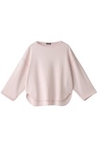 【イレーヴ/YLEVE】のコットンリブプルオーバー ピンク|ID:prp329100003133100