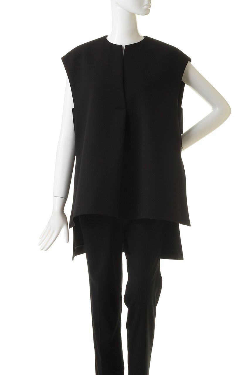【ル フィル/LE PHIL】のマトラッセトリプルクロスジレ 人気、トレンドファッション・服の通販 founy(ファニー) 　ファッション　Fashion　レディースファッション　WOMEN　アウター　Coat Outerwear　ジャケット　Jackets　インナー　Inner　ジャケット　Jacket　ストレッチ　Stretch　フォルム　Form　ベスト　Vest　エレガント 上品　Elegant　other-2|ID: prp329100003133140 ipo3291000000031416873