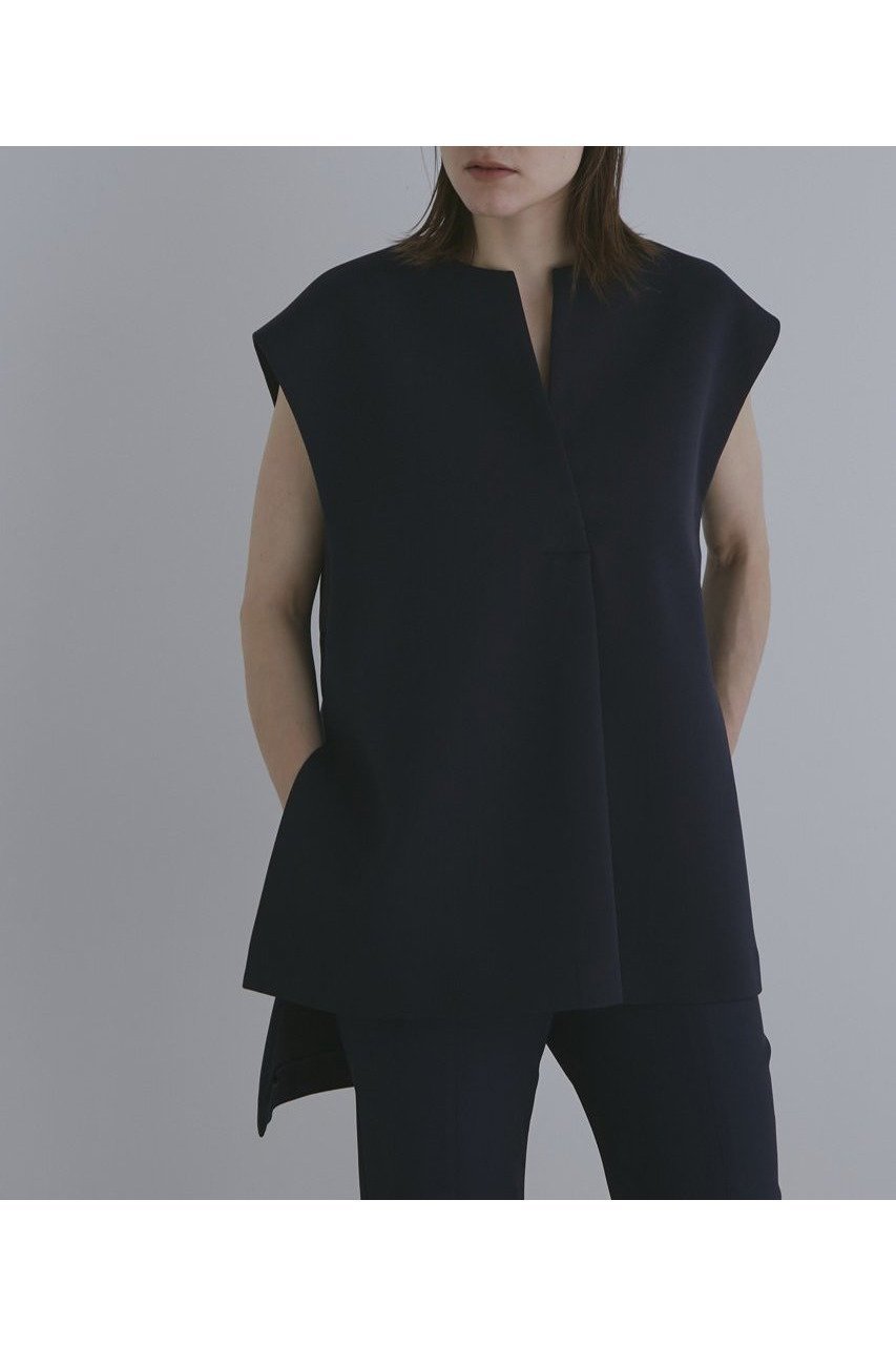 【ル フィル/LE PHIL】のマトラッセトリプルクロスジレ 人気、トレンドファッション・服の通販 founy(ファニー) 　ファッション　Fashion　レディースファッション　WOMEN　アウター　Coat Outerwear　ジャケット　Jackets　インナー　Inner　ジャケット　Jacket　ストレッチ　Stretch　フォルム　Form　ベスト　Vest　エレガント 上品　Elegant　other-6|ID: prp329100003133140 ipo3291000000031416880