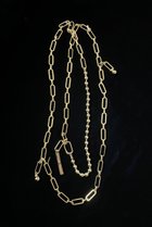 【プランク プロジェクト/PRANK PROJECT】のボックスチェーンラリエットネックレス / Box Chain Lariat Necklace GLD(ゴールド)|ID: prp329100003135165 ipo3291000000021271643