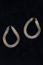 【プランク プロジェクト/PRANK PROJECT】のスネークチェーンフープピアス / Snake-chain Hoop Earrings SLV(シルバー)|ID:prp329100003135172