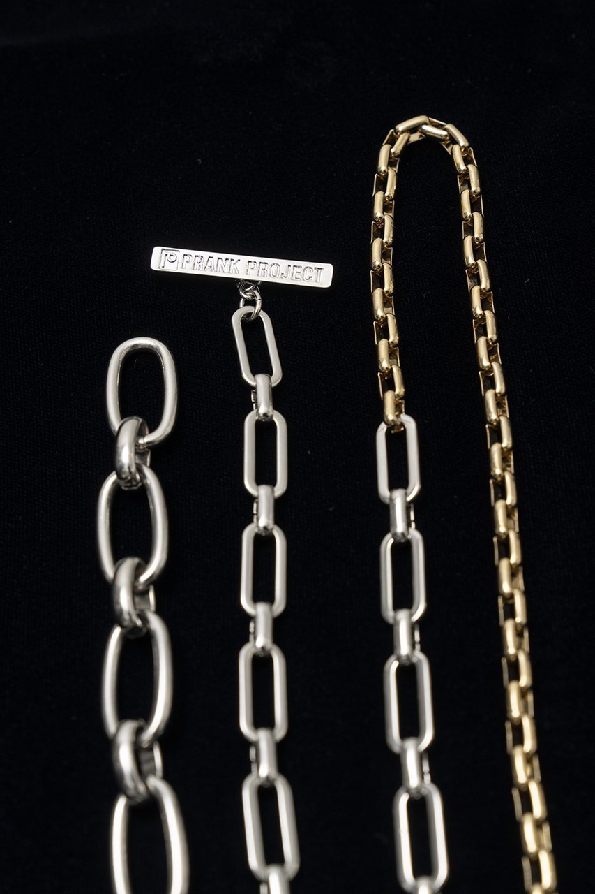 【プランク プロジェクト/PRANK PROJECT】のバイカラーチェーンネックレス / Bicolor Chain Necklace 人気、トレンドファッション・服の通販 founy(ファニー) 　ファッション　Fashion　レディースファッション　WOMEN　ジュエリー　Jewelry　ネックレス　Necklaces　シルバー　Silver　チェーン　Chain　ネックレス　Necklace　ハイネック　High Neck　ロング　Long　other-6|ID: prp329100003135179 ipo3291000000031415926