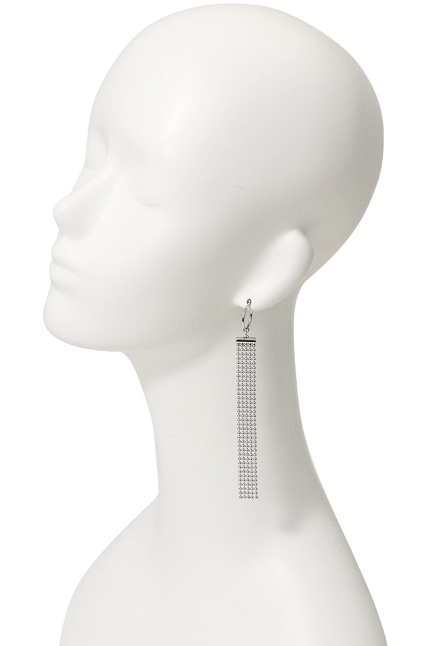 【プランク プロジェクト/PRANK PROJECT】のビジューロングピアス / Bijou Long Earrings 人気、トレンドファッション・服の通販 founy(ファニー) 　ファッション　Fashion　レディースファッション　Fashion for Women　ジュエリー　Jewelry　ファッションリング　Fashion Rings　イヤリング・フープ・ドロップタイプ　Hoop, Drop & Clip Earrings　イヤリング　Earrings　エレガント 上品　Elegant　オケージョン　Occasion Wear　シンプル　Simple, Minimal　チェーン　Chain, Chain Strap　デコルテ　Décolleté, Neckline　フープ　Hoop, Hoop Earrings　モチーフ　Motif, Design Theme　other-2|ID: prp329100003135181 ipo3291000000034419836