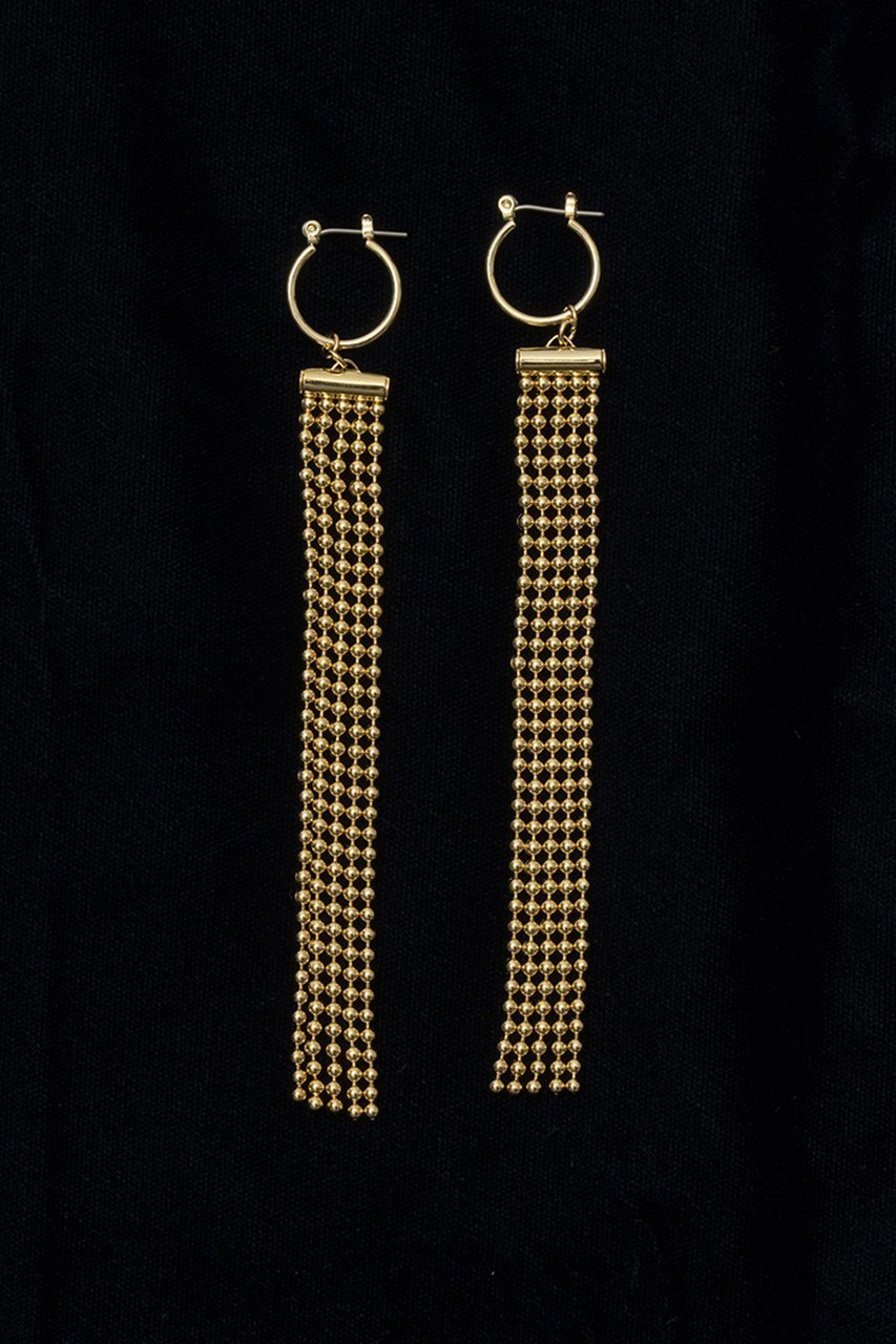 【プランク プロジェクト/PRANK PROJECT】のビジューロングピアス / Bijou Long Earrings 人気、トレンドファッション・服の通販 founy(ファニー) 　ファッション　Fashion　レディースファッション　Fashion for Women　ジュエリー　Jewelry　ファッションリング　Fashion Rings　イヤリング・フープ・ドロップタイプ　Hoop, Drop & Clip Earrings　イヤリング　Earrings　エレガント 上品　Elegant　オケージョン　Occasion Wear　シンプル　Simple, Minimal　チェーン　Chain, Chain Strap　デコルテ　Décolleté, Neckline　フープ　Hoop, Hoop Earrings　モチーフ　Motif, Design Theme　other-4|ID: prp329100003135181 ipo3291000000035386319