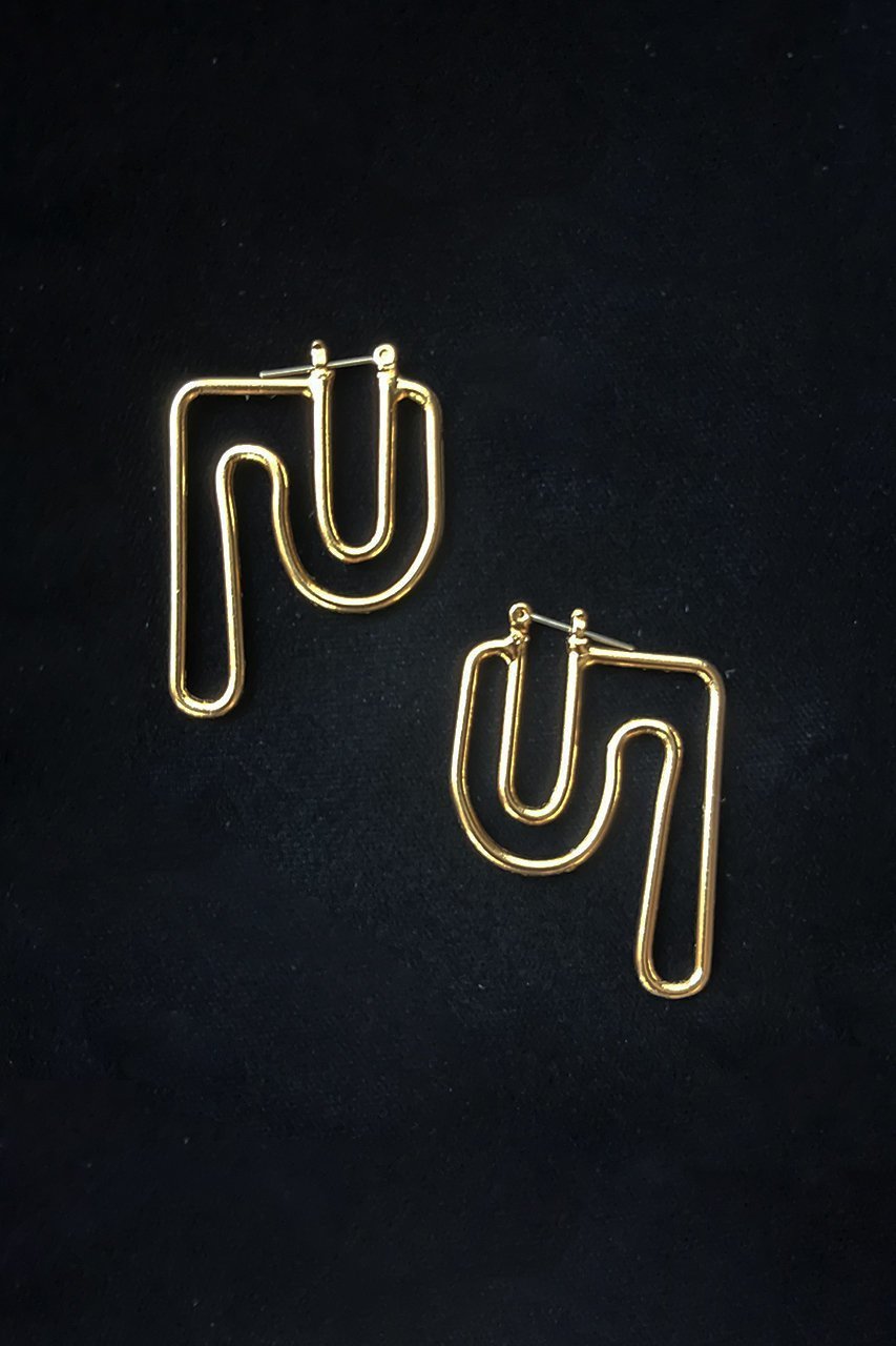 【プランク プロジェクト/PRANK PROJECT】の一筆描きPピアス / One-stroke P Earrings インテリア・キッズ・メンズ・レディースファッション・服の通販 founy(ファニー) 　ファッション　Fashion　レディースファッション　Fashion for Women　ジュエリー　Jewelry　ファッションリング　Fashion Rings　イヤリング・フープ・ドロップタイプ　Hoop, Drop & Clip Earrings　イヤリング　Earrings　オケージョン　Occasion Wear　シンプル　Simple, Minimal　GLD(ゴールド)|ID: prp329100003135182 ipo3291000000035727402