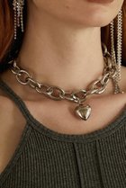 【プランク プロジェクト/PRANK PROJECT】のハートビックチェーンチョーカー / Big Heart Chain Choker SLV(シルバー)|ID: prp329100003135183 ipo3291000000034419825