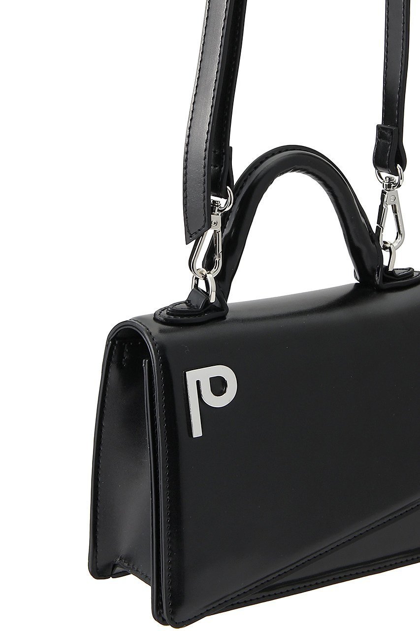 【プランク プロジェクト/PRANK PROJECT】のロゴプレートミニサッチェルバッグ / Logo Plate Mini Satchel Bag 人気、トレンドファッション・服の通販 founy(ファニー) 　ファッション　Fashion　レディースファッション　Fashion for Women　バッグ　Bags　おすすめ　Recommended / Our Picks　トレンド　Trend, Trending Now　フォルム　Silhouette, Form　プレート　Plate, Dish　other-4|ID: prp329100003135185 ipo3291000000032797679