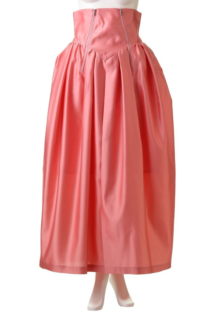 【プランク プロジェクト/PRANK PROJECT】のシルクダブルファスナーボリュームスカート / Silk Double Zipper Voluminous Skirt 人気、トレンドファッション・服の通販 founy(ファニー) ファッション Fashion レディースファッション Fashion for Women スカート Skirts ロングスカート Long Skirts / Maxi & Midi Skirts クラシカル Classical, Vintage-Inspired コンパクト Compact, Small Size シルク Silk, 100% Silk チュール Tulip, Tulip Motif ロング Long, Long-Length other-2|ID: prp329100003135189 ipo3291000000032941993