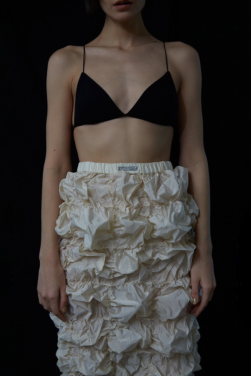 【プランク プロジェクト/PRANK PROJECT】のしぼりスカート / Wrung Pleats Skirt 人気、トレンドファッション・服の通販 founy(ファニー) 　ファッション　Fashion　レディースファッション　Fashion for Women　スカート　Skirts　ロングスカート　Long Skirts / Maxi & Midi Skirts　シャーリング　Shirring, Ruched　シルク　Silk, 100% Silk　シンプル　Simple, Minimal　ストレッチ　Stretch, Stretchy Fabric　セットアップ　Set-Up, Coordinated Outfit　ロング　Long, Long-Length　冬　Winter / This Winter　夏　Summer　帽子　Hat, Headwear　other-7|ID: prp329100003135193 ipo3291000000032936070