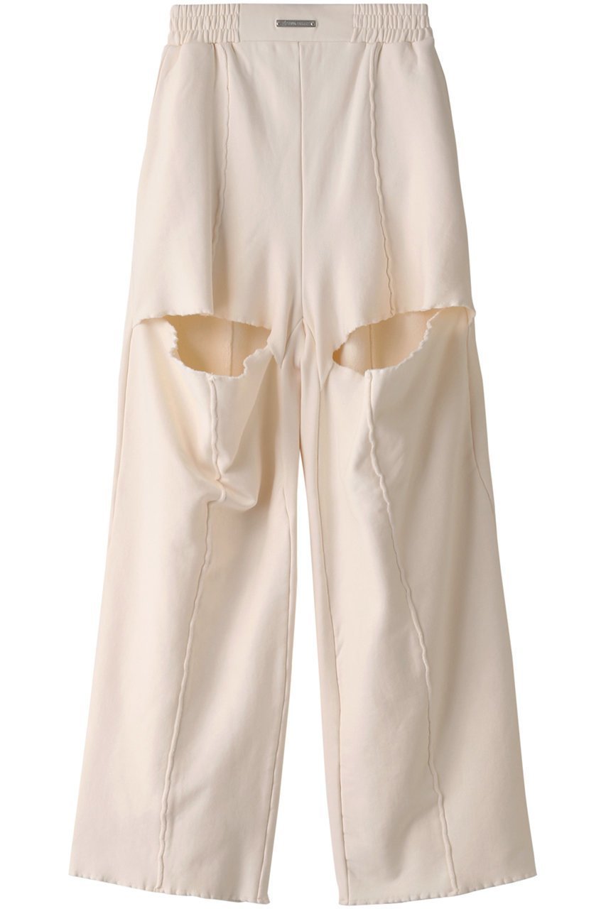 【プランク プロジェクト/PRANK PROJECT】のスリットスウェットワイドパンツ / Slit Wide Sweatpants インテリア・キッズ・メンズ・レディースファッション・服の通販 founy(ファウニー) 　ファッション　Fashion　レディースファッション　Fashion for Women　パンツ　Pants & Trousers　おすすめ　Recommended / Our Picks　ストレッチ　Stretch, Stretchy Fabric　スリット　Slit, Slit Detail　セットアップ　Set-Up, Coordinated Outfit　リラックス　Relax, Relaxed Fit　ルーズ　Loose, Oversized　ループ　Loop, Loop Knit　IVR(アイボリー)|ID: prp329100003135194 ipo3291000000036543375