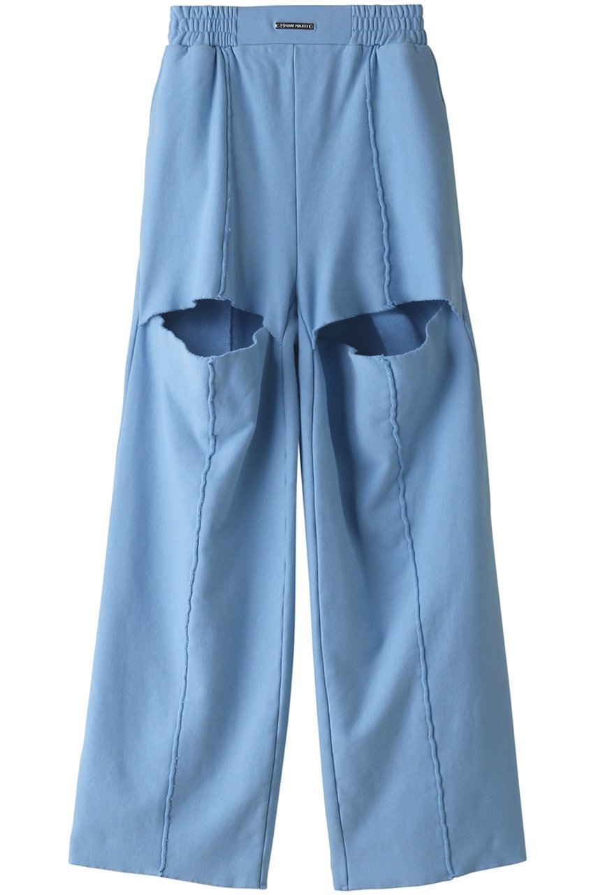 【プランク プロジェクト/PRANK PROJECT】のスリットスウェットワイドパンツ / Slit Wide Sweatpants インテリア・キッズ・メンズ・レディースファッション・服の通販 founy(ファウニー) 　ファッション　Fashion　レディースファッション　Fashion for Women　パンツ　Pants & Trousers　おすすめ　Recommended / Our Picks　ストレッチ　Stretch, Stretchy Fabric　スリット　Slit, Slit Detail　セットアップ　Set-Up, Coordinated Outfit　リラックス　Relax, Relaxed Fit　ルーズ　Loose, Oversized　ループ　Loop, Loop Knit　S.BLU(スカイブルー)|ID: prp329100003135194 ipo3291000000036543378