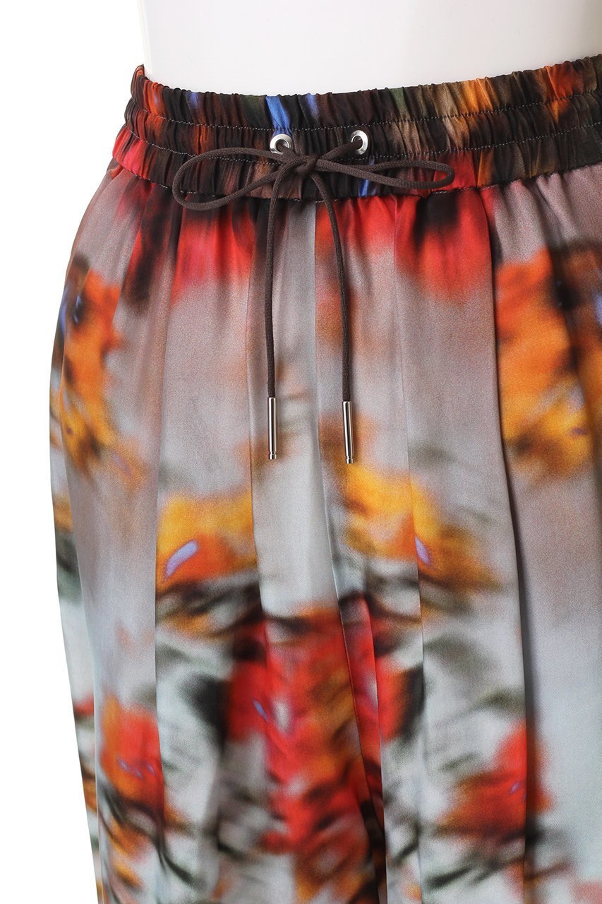 【プランク プロジェクト/PRANK PROJECT】のアブストラクトフラワーワイドパンツ / Abstract Flower Wide Pants 人気、トレンドファッション・服の通販 founy(ファニー) 　ファッション　Fashion　レディースファッション　Fashion for Women　パンツ　Pants & Trousers　おすすめ　Recommended / Our Picks　キュプラ　Cupro, Eco Fabric　スリム　Slim, Slim Fit　セットアップ　Set-Up, Coordinated Outfit　フラワー　Flower, Floral　プリント　Print, Printed Pattern　ワイド　Wide, Wide Fit　エレガント 上品　Elegant　other-5|ID: prp329100003135198 ipo3291000000035945987