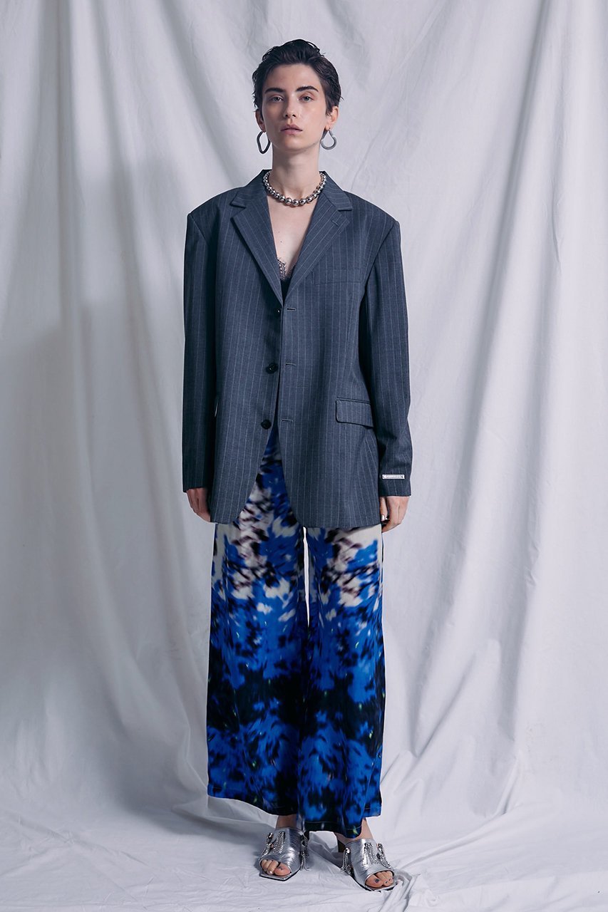 【プランク プロジェクト/PRANK PROJECT】のアブストラクトフラワーワイドパンツ / Abstract Flower Wide Pants 人気、トレンドファッション・服の通販 founy(ファニー) 　ファッション　Fashion　レディースファッション　Fashion for Women　パンツ　Pants & Trousers　おすすめ　Recommended / Our Picks　キュプラ　Cupro, Eco Fabric　スリム　Slim, Slim Fit　セットアップ　Set-Up, Coordinated Outfit　フラワー　Flower, Floral　プリント　Print, Printed Pattern　ワイド　Wide, Wide Fit　エレガント 上品　Elegant　other-7|ID: prp329100003135198 ipo3291000000035945989