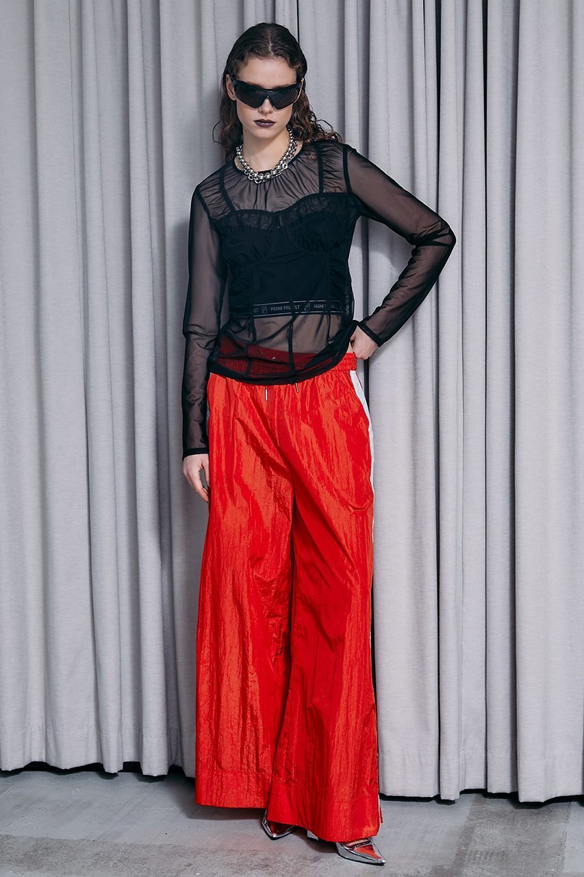 【プランク プロジェクト/PRANK PROJECT】のサイドラインワイドパンツ / Side Line Wide Pants 人気、トレンドファッション・服の通販 founy(ファニー) ファッション Fashion レディースファッション Fashion for Women パンツ Pants & Trousers おすすめ Recommended / Our Picks ビスチェ Bustier, Corset Top フェミニン Feminine, Girly ワイド Wide, Wide Fit 夏 Summer 春 Spring S/S・春夏 SS, Spring/Summer, Warm Season other-8|ID: prp329100003135199 ipo3291000000034423606