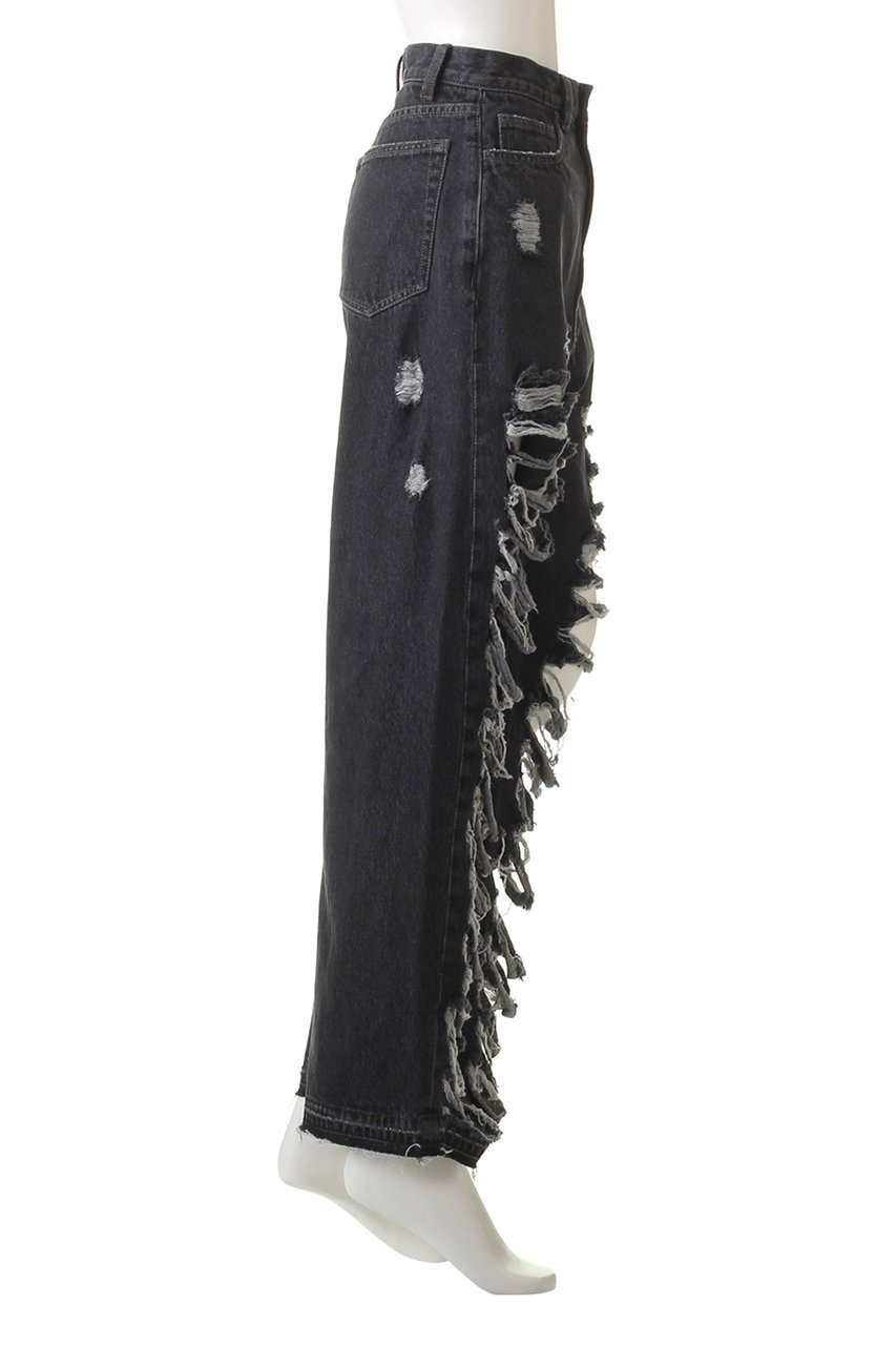 【プランク プロジェクト/PRANK PROJECT】のハードクラッシュデニム / Hard Clashed Jeans 人気、トレンドファッション・服の通販 founy(ファニー) 　ファッション　Fashion　レディースファッション　Fashion for Women　パンツ　Pants & Trousers　デニムパンツ・ジーンズ・美脚デニム　Denim Jeans & Pants　おすすめ　Recommended / Our Picks　クラッシュ　Distressed, Crashed Style　デニム　Denim, Jeans Material　フェミニン　Feminine, Girly　フロント　Front, Front Design　ルーズ　Loose, Oversized　ヴィンテージ　Vintage Style　other-3|ID: prp329100003135201 ipo3291000000032828794