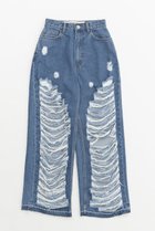 【プランク プロジェクト/PRANK PROJECT】のハードクラッシュデニム / Hard Clashed Jeans BLU(ブルー)|ID: prp329100003135201 ipo3291000000034423452