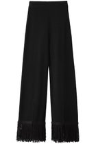 【プランク プロジェクト/PRANK PROJECT】のスリットフリンジニットパンツ / Slit Fringe Knit Pants 人気、トレンドファッション・服の通販 founy(ファニー) ファッション Fashion レディースファッション Fashion for Women パンツ Pants & Trousers サーマル Thermal, Waffle Knit スリット Slit, Slit Detail フリンジ Fringe, Tassel thumbnail BLK(ブラック)|ID: prp329100003135204 ipo3291000000036010753