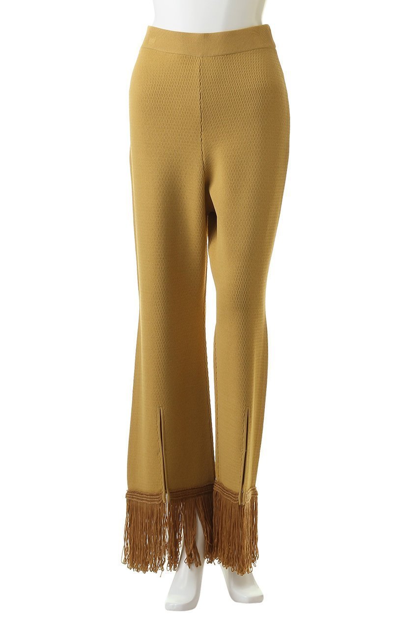 【プランク プロジェクト/PRANK PROJECT】のスリットフリンジニットパンツ / Slit Fringe Knit Pants 人気、トレンドファッション・服の通販 founy(ファニー) ファッション Fashion レディースファッション Fashion for Women パンツ Pants & Trousers サーマル Thermal, Waffle Knit スリット Slit, Slit Detail フリンジ Fringe, Tassel other-2|ID: prp329100003135204 ipo3291000000036010758