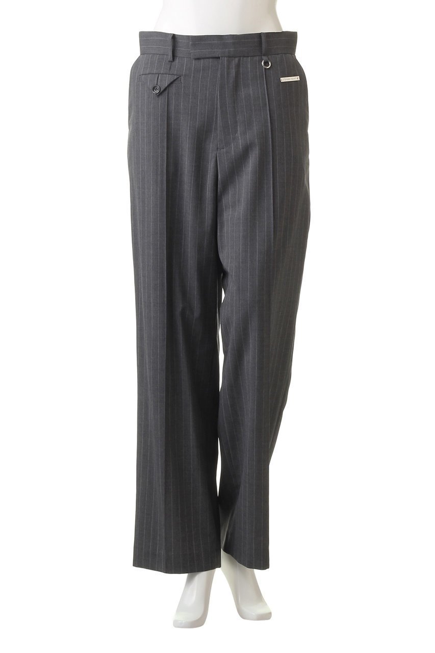 【プランク プロジェクト/PRANK PROJECT】のコンバットウールノータックパンツ / Combat Wool Plain Front Pants 人気、トレンドファッション・服の通販 founy(ファニー) 　ファッション　Fashion　レディースファッション　WOMEN　パンツ　Pants　コイン　Coin　シューズ　Shoes　ストレート　Straight　セットアップ　Set Up　センター　Center　ベーシック　Basic　ポケット　Pocket　マニッシュ　Mannish　ワイド　Wide　ワーク　Work　other-2|ID: prp329100003135207 ipo3291000000031371589