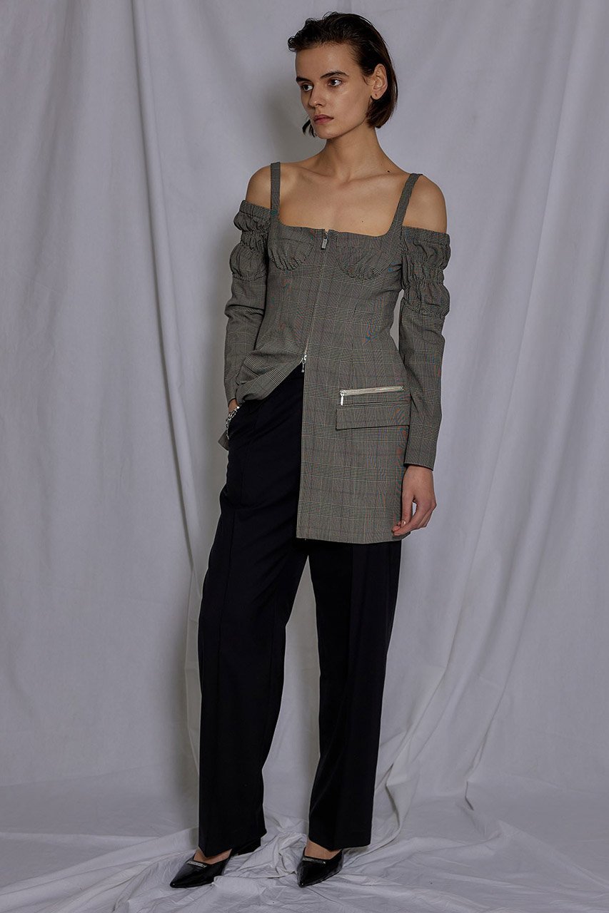 【プランク プロジェクト/PRANK PROJECT】のコンバットウールノータックパンツ / Combat Wool Plain Front Pants 人気、トレンドファッション・服の通販 founy(ファニー) 　ファッション　Fashion　レディースファッション　WOMEN　パンツ　Pants　コイン　Coin　シューズ　Shoes　ストレート　Straight　セットアップ　Set Up　センター　Center　ベーシック　Basic　ポケット　Pocket　マニッシュ　Mannish　ワイド　Wide　ワーク　Work　other-8|ID: prp329100003135207 ipo3291000000031371601